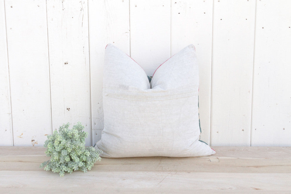 Dawn Dew Vintage Suzani Pillow