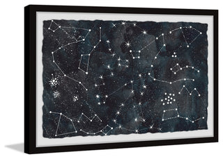 "The Constellations" Framed Painting Print, 18x12
