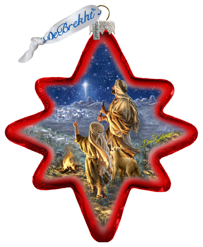 Guiding Light Glass Ornament