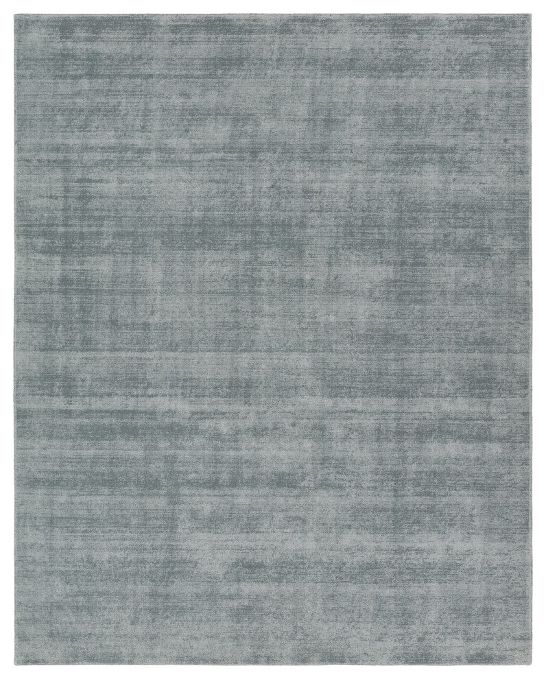 Jaipur Living Arcus FTR08 Handmade Solid Blue Area Rug, 6'x9'