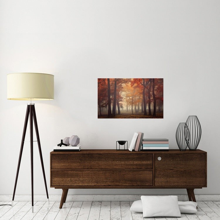 "Feel" Stretched Canvas Giclee by Ildiko Neer, 36x22"
