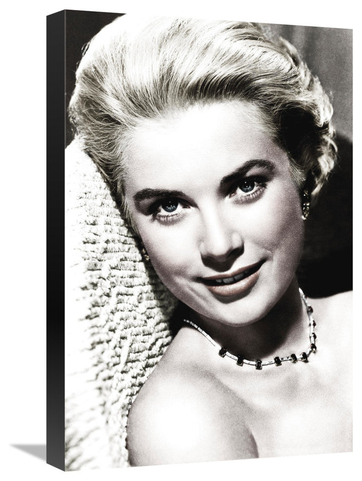 "Grace Kelly" Stretched Canvas Giclee by Hollywood Photo Archive, 15x22"