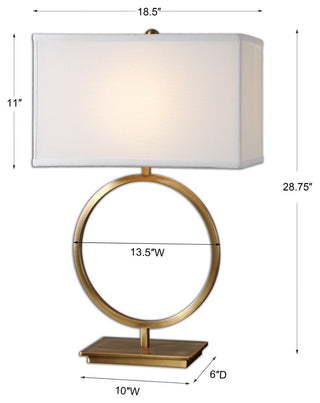 Uttermost Duara Circle Table Lamp