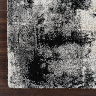 Noori Rug Shag Zara Grey/Black Rug