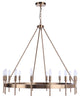 Larrson Chandelier 14  Light  Satin Brass