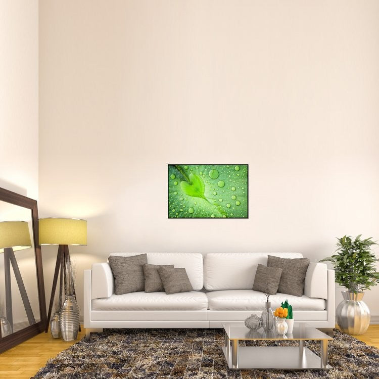 "Heart" Framed Canvas Giclee by Patrick Foto, 37x25"