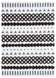 Boho-Chic Geometric Tufted Wool Area Rug