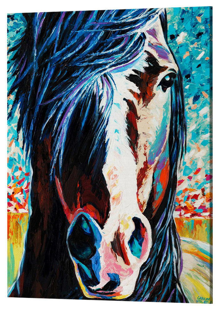 Wild at Heart I' by Carolee Vitaletti Giclee Canvas Wall Art, 12"x18"