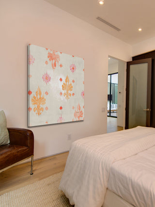 "Tangerine Tango" Painting Print on Canvas by Evelia