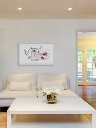 "AIW" Framed Painting Print