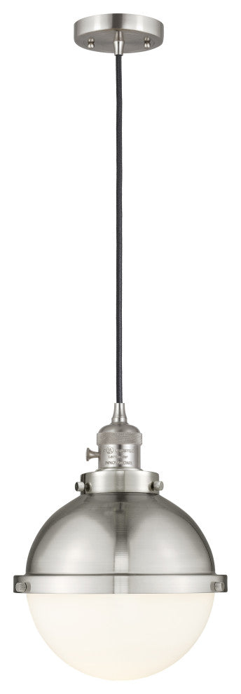 INNOVATIONS 201CSW-SN-HFS-81-SN-LED 1-Light Mini Pendant Brushed Satin Nickel