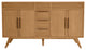 Avanity Taylor 60" Bath Vanity Only, Natural Teak