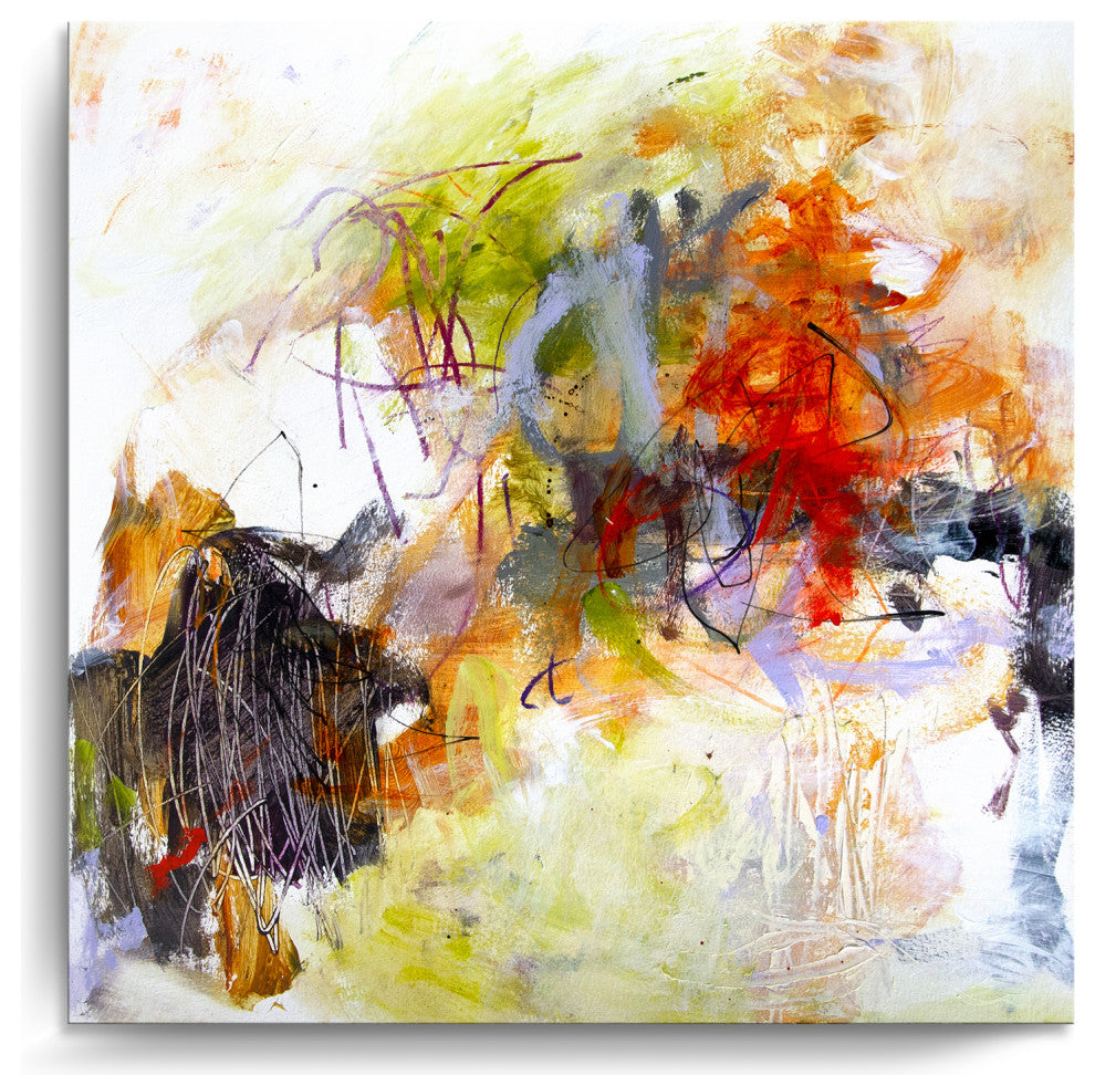 Ready2HangArt 'Snazzy Pants' Abstract Canvas Wall Art