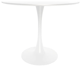 Round Dining Table with Wood Top