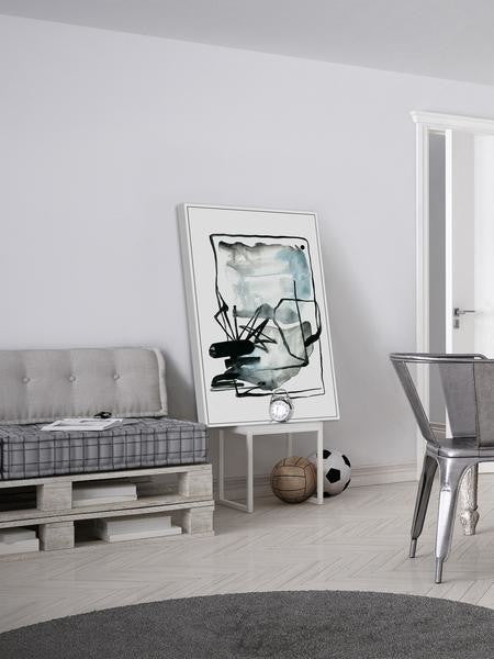 "Unknown Effect" Floater Framed Painting Print on Canvas, 40"x60"