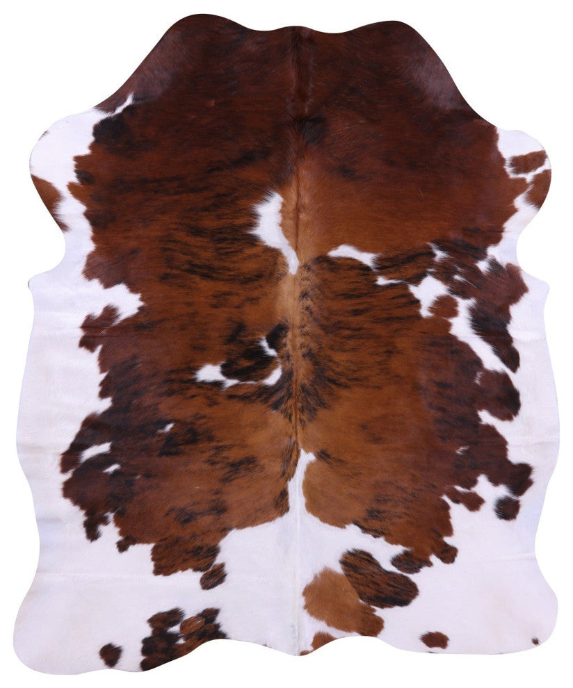 6' 7" X 5' 7" Natural Cowhide Rug C2384