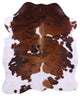 6' 7" X 5' 7" Natural Cowhide Rug C2384