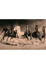 Wild Horses Photographic Artwork | Andrew Martin Desert Royals, 59" X 39"