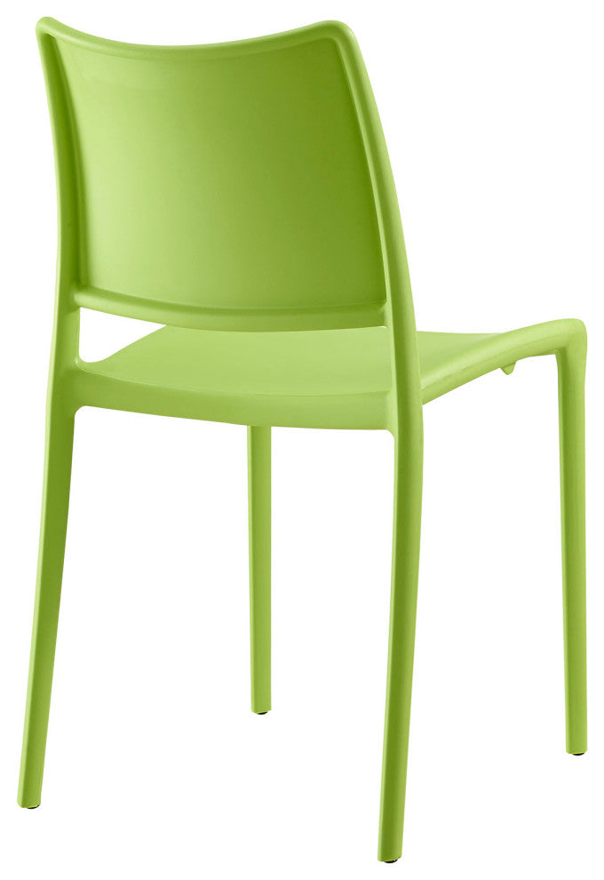 Modern Green Hipster Dining Side Chair Set of 4