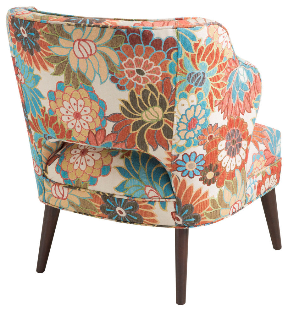 Madison Park Open Back Accent Chair, Floral