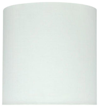 58302 Drum Shape UNO Lamp Shade, Off White 8"x8"x8"