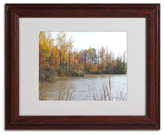 'Just a Wonder' Matted Framed Canvas Art by Monica Fleet