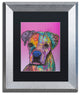 Dean Russo ''Gertie Custom 1'' Matted Framed Art, Silver Frame, Black Mat, 11x14