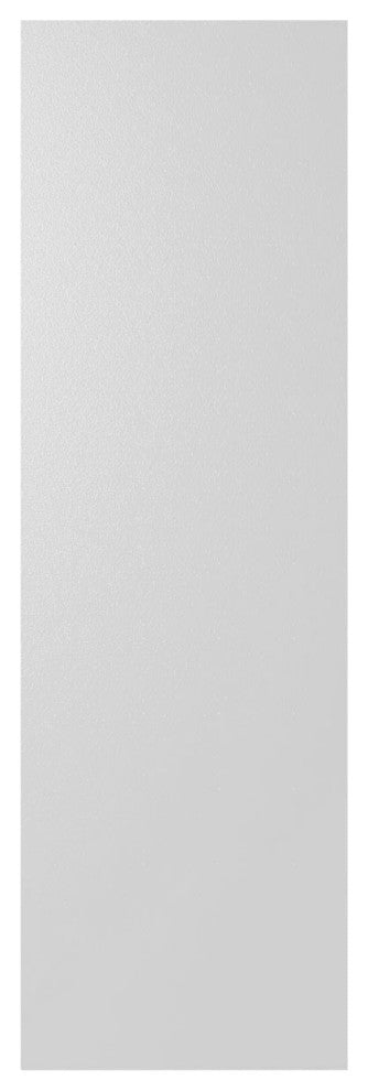18"W True Fit PVC Single Panel Chevron Modern Style, Raisin Brown, 59"H
