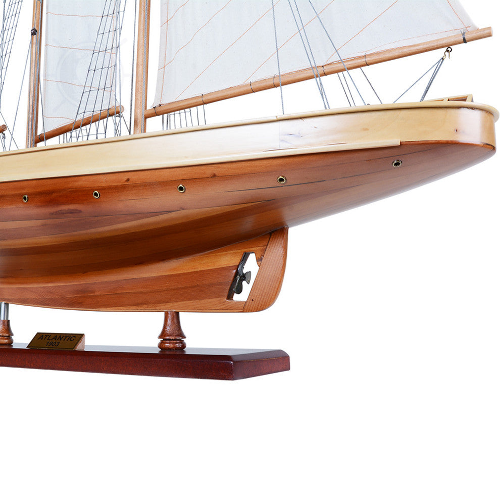 Atlantic Yacht Wooden model sailing boat