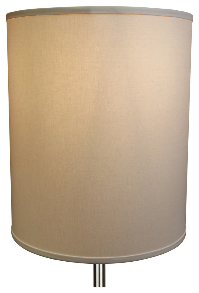 Fenchel Shades, 14"x14"x17" Spider Attachment Drum Lamp Shade, Linen