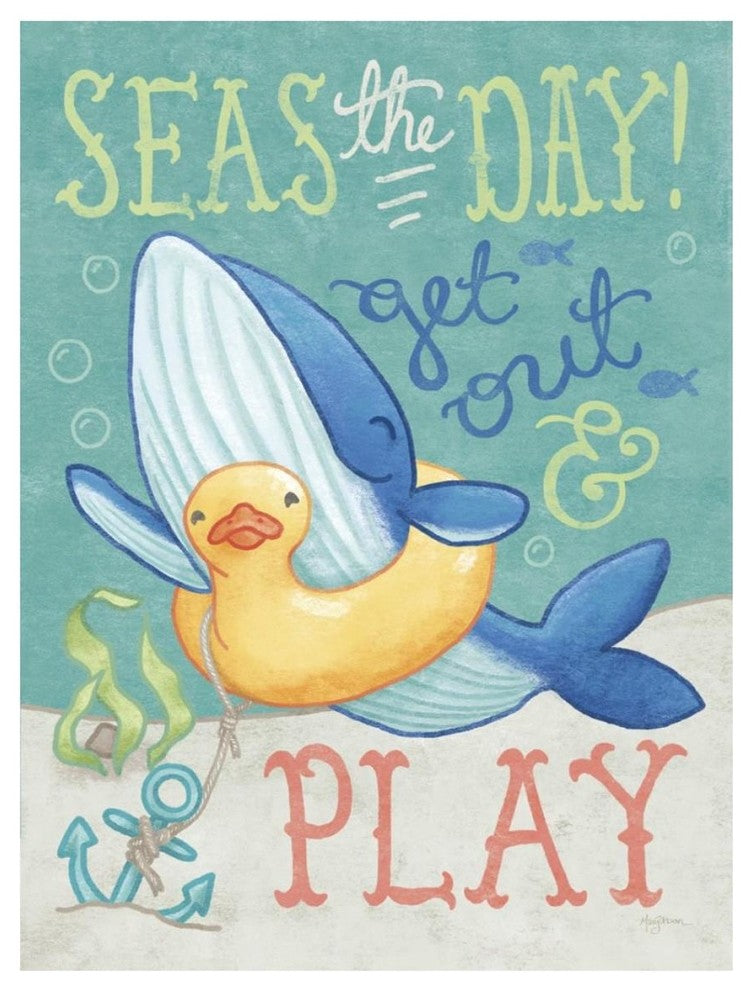 "Ocean Friends V" Digital Paper Print by Mary Urban, 14"x18"