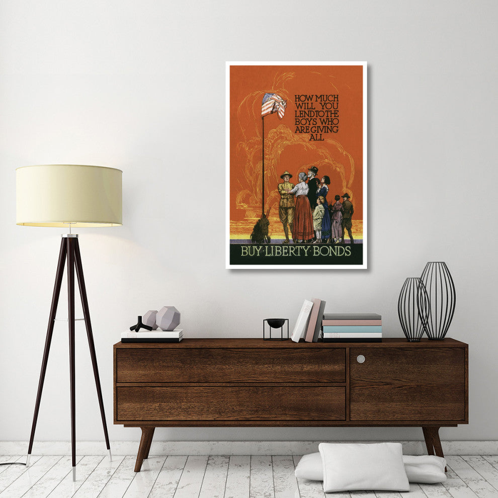 "WWI: Buy Liberty Bonds" Digital Paper Print, 34"x50"