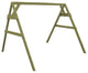 Cedar A-Frame Swing Stand for 2 Chair Swings, Linden Leaf Stain