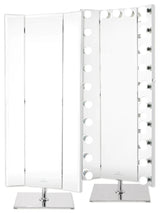 Trifecta Full Length Vanity Mirror, White