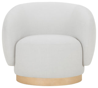 Galey Alix x Livabliss Finlayson GALS-001 Chair,29"H x 35"W x 34"D, Beige Base