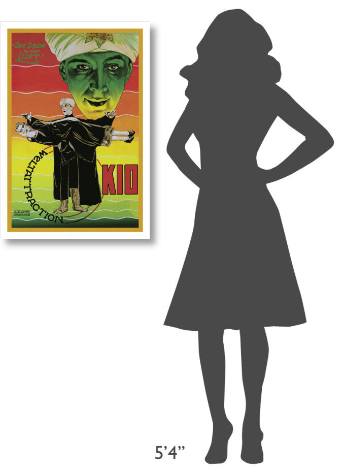 "Magicians: Dame in der Luft: Weltattraction Kio" Print, 22"x32"