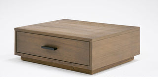 Nova Domus Dream Walnut and Gray Bed With Two Nightstands, Queen