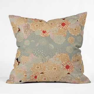 Iveta Abolina Creme De La Creme Outdoor Throw Pillow