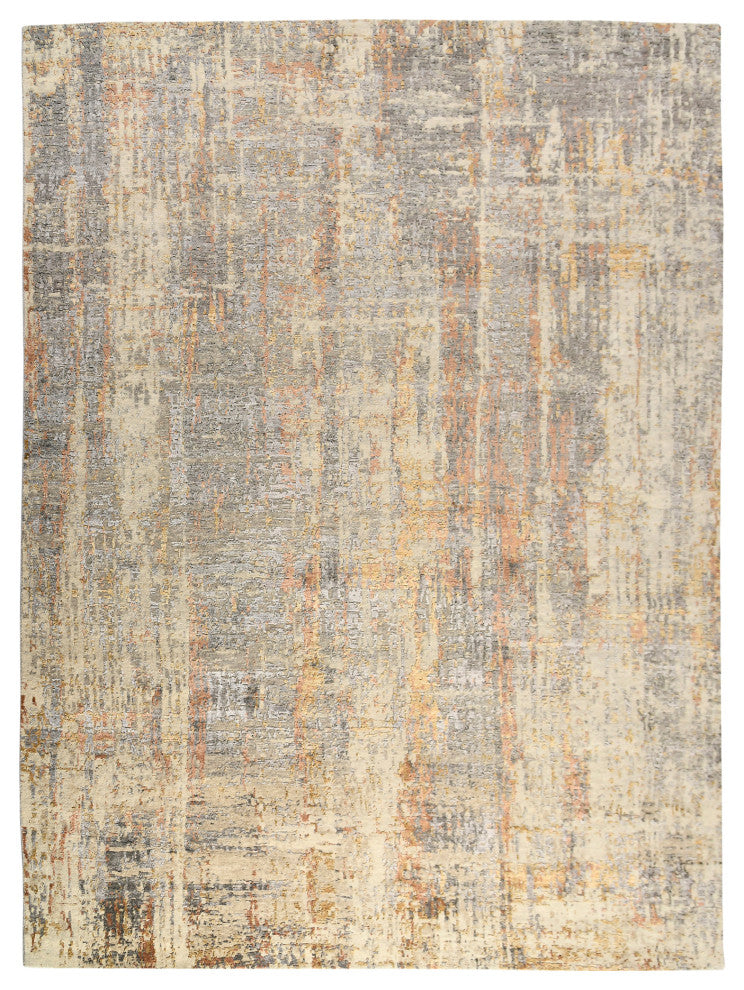 Serena Ophel Area Rug, Gray, 9' x 12', Abstract