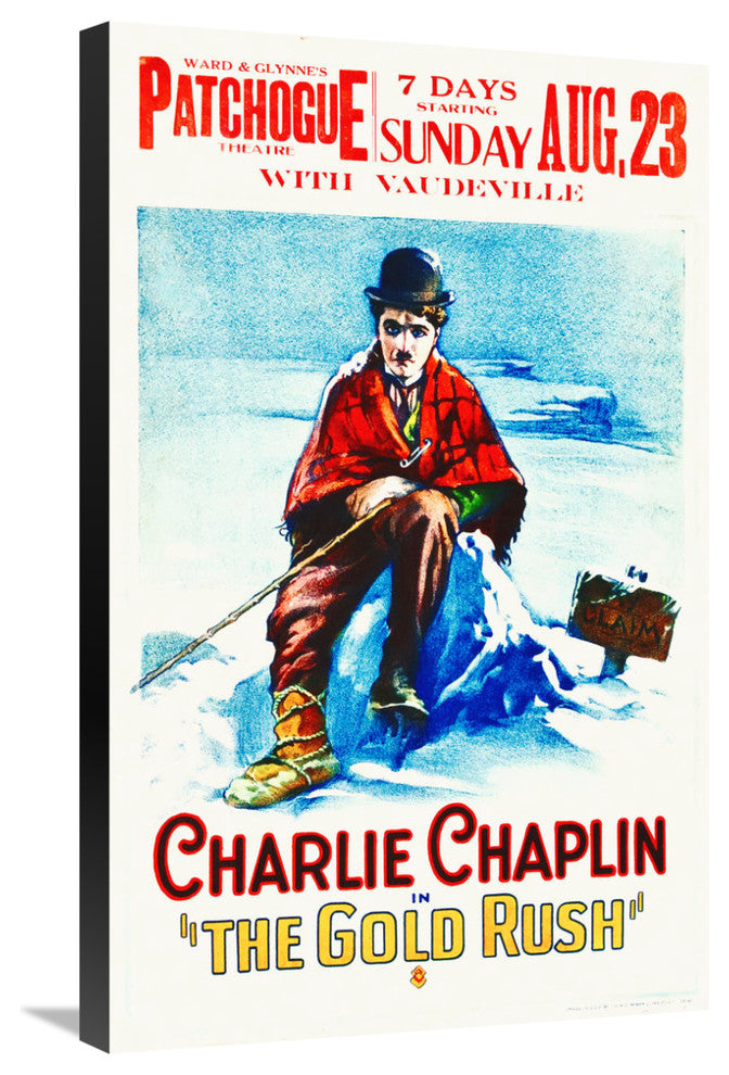 Charlie Chaplin, The Gold Rush, 1925, 19x30