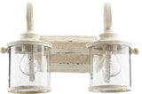 Quorum International 5073-2 San Miguel 2 Light Bathroom Vanity - Vintage Copper