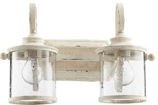 Quorum International 5073-2 San Miguel 2 Light Bathroom Vanity - Vintage Copper