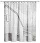 White Neutral Barn 71"x74" Shower Curtain