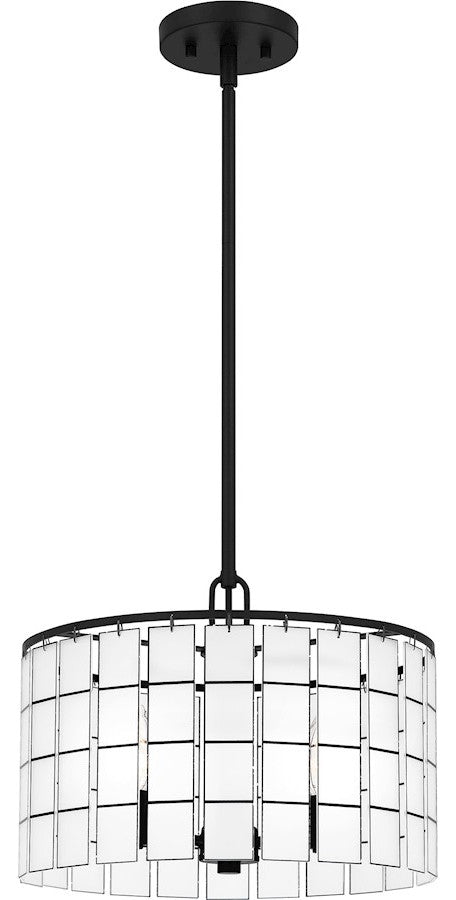 Quoizel SGL2814MBK 3-Light Pendant, Seigler