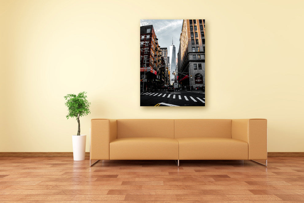 Cortesi Home "Lower Manhattan" by Nicklas Gustafsson, Giclee Canvas Art, 18"x26"
