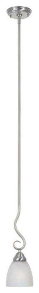 Stratton Mini Pendant, Satin Platinum