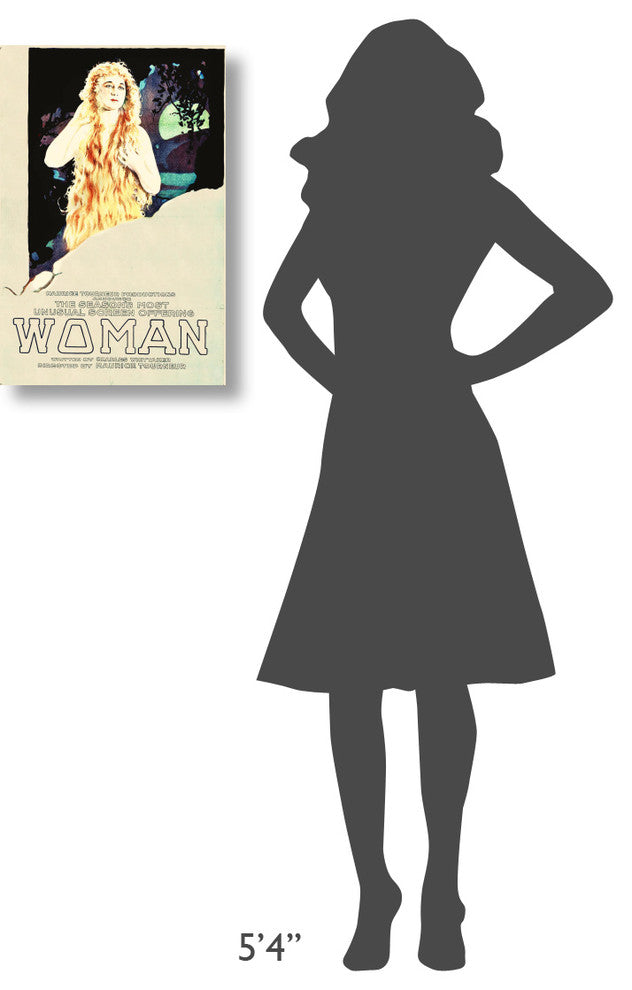 "Woman" Stretched Canvas Giclee by Hollywood Photo Archive, 16"x24"