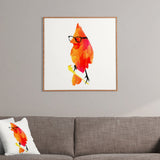 Deny Designs Robert Farkas Punk Bird Framed Wall Art
