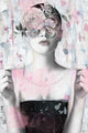 "Be like a Flower" Painting Print on Wrapped Canvas, 40"x60"