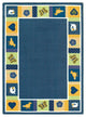 Kid Essentials Rug, Baby Blues, Bold, 3'10"x5'4"